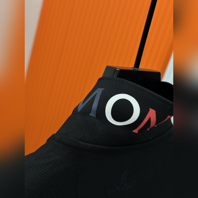 Moncler 蒙口.26ss早秋男士長袖polo衫. 男士翻領商務休閑短袖Po