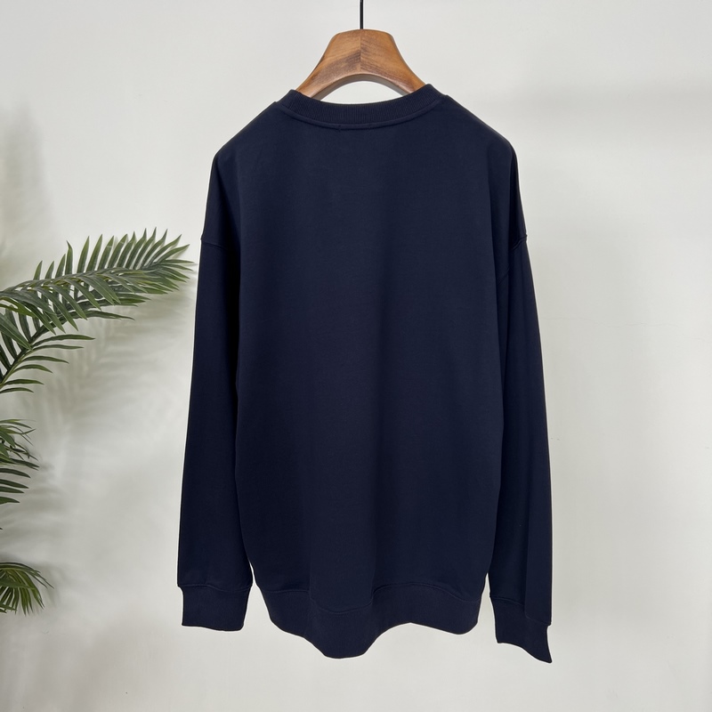 蒙口2026早秋新款刺繡章仔logo純棉寬松休閑衛衣 精選優質純棉面料，柔軟親膚