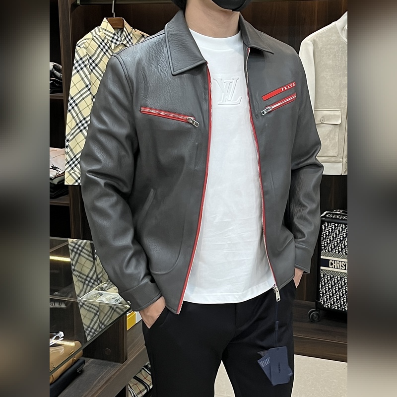 Prada 2026ss早秋新款發布 普拉達翻領夾克外套，秋款外套！穿上就是舒適