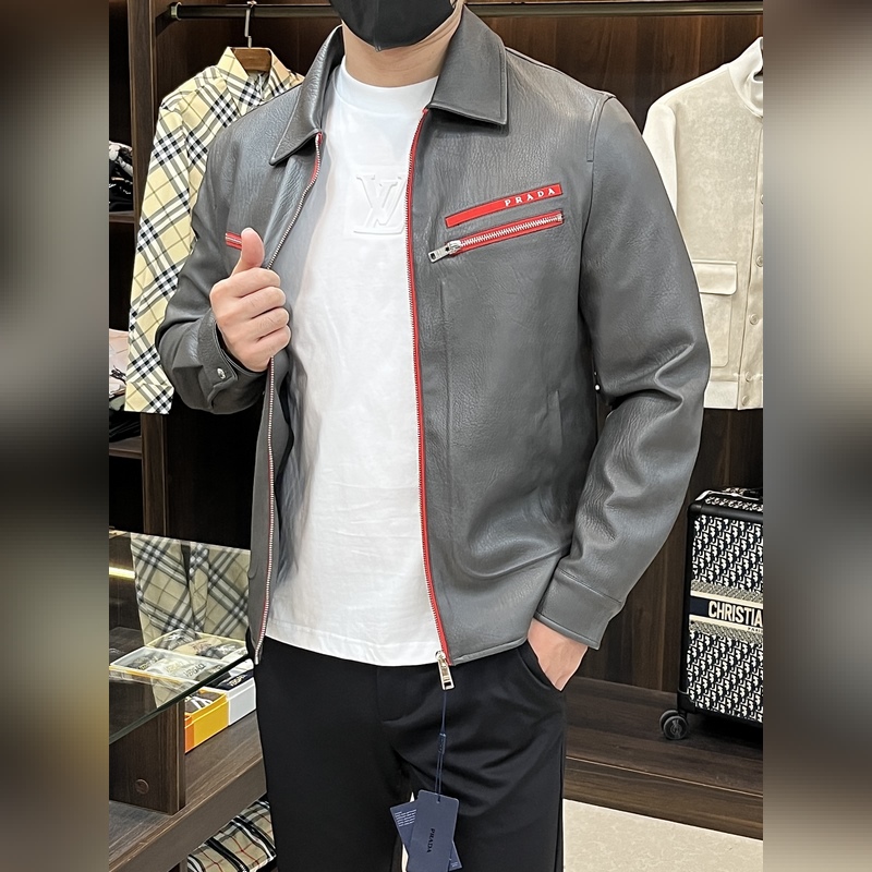 Prada 2026ss早秋新款發布 普拉達翻領夾克外套，秋款外套！穿上就是舒適