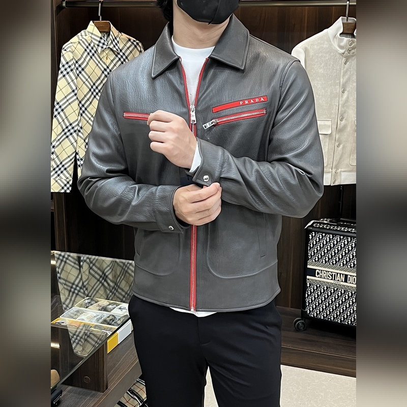 Prada 2026ss早秋新款發布 普拉達翻領夾克外套，秋款外套！穿上就是舒適