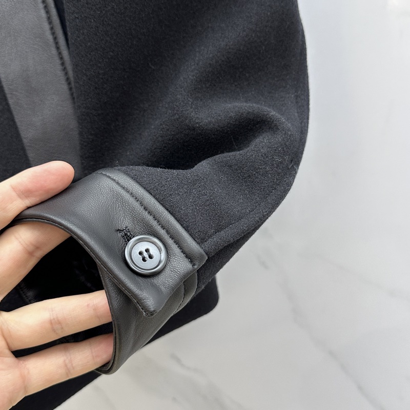 Prada普拉達 2026P家翻領款自帶複古時尚情懷的一款吸睛時尚單品時尚拼皮休