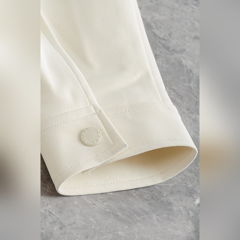 Prada 普拉達 2026FW新品進口仿麂皮絨面料經典翻領男士夾克外套#Ken