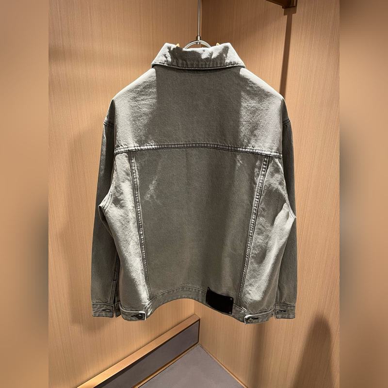 PRA*DA 普拉達 2026秋冬新款男女同款 牛仔夾克外套，新品發售！牛仔蘭高