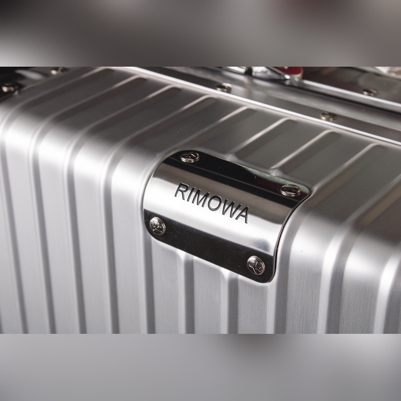 Rimowa2026年專櫃新款，彩色皮質(zhì)把手，對版吊牌，彈跳拉桿，國際海關(guān)鎖，進(jìn)