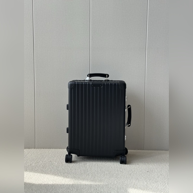 黑色~assic fight 系列973複古全鋁鎂合金登機(jī)箱 行李箱，托運箱，旅