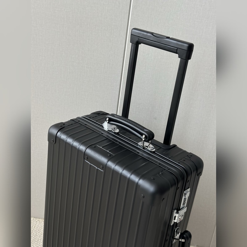 黑色~assic fight 系列973複古全鋁鎂合金登機(jī)箱 行李箱，托運箱，旅