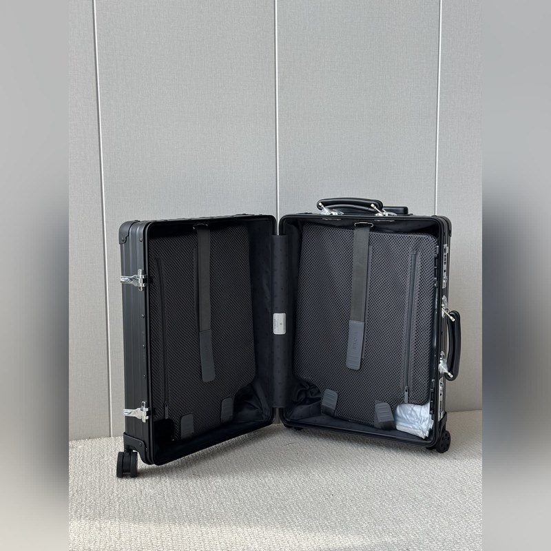 黑色~assic fight 系列973複古全鋁鎂合金登機(jī)箱 行李箱，托運箱，旅