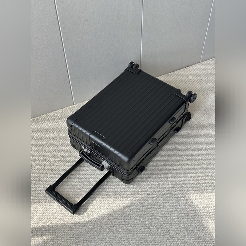 黑色~assic fight 系列973複古全鋁鎂合金登機(jī)箱 行李箱，托運箱，旅