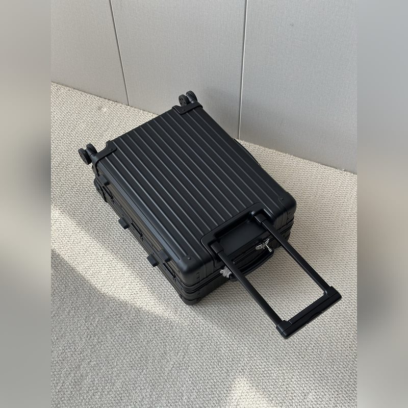 黑色~assic fight 系列973複古全鋁鎂合金登機(jī)箱 行李箱，托運箱，旅