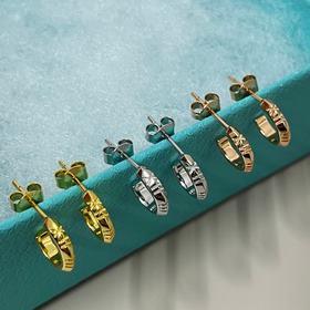 蒂芙尼 羅馬數(shù)字耳釘