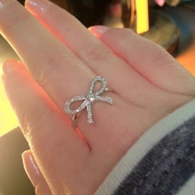 蒂芙尼 蝴蝶結(jié)戒指