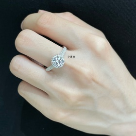 9 2 5 9850100 (碼數(shù)5678)蒂芙尼小圓鑽戒指 超好賣 所見即所