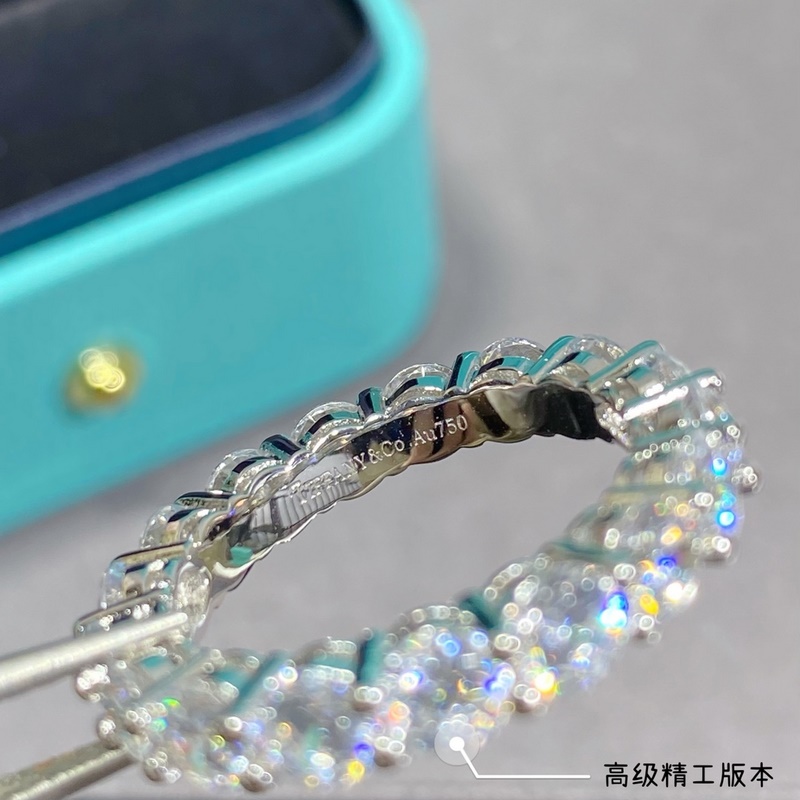 1289 2 5 1640140 (碼數(shù)5678)  蒂芙尼粗滿鑽戒指 非常棒