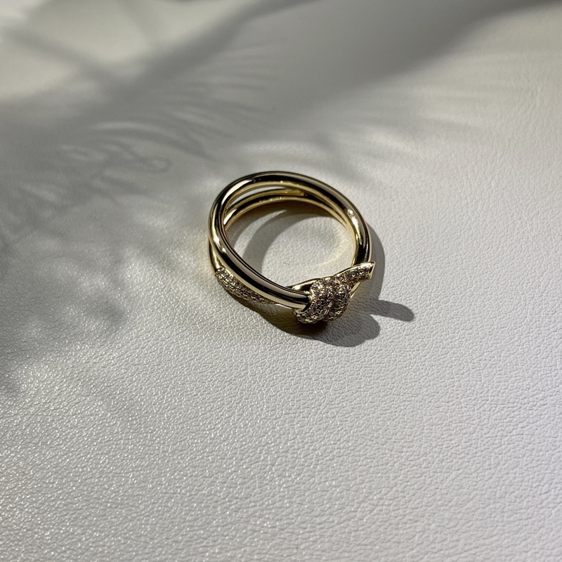 蒂芙尼T knot雙行戒指 2026年Ｔ家新作 Knot戒指 萬衆期待 T k