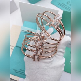 蒂芙尼手鐲， logo非常清晰 非常漂亮的款