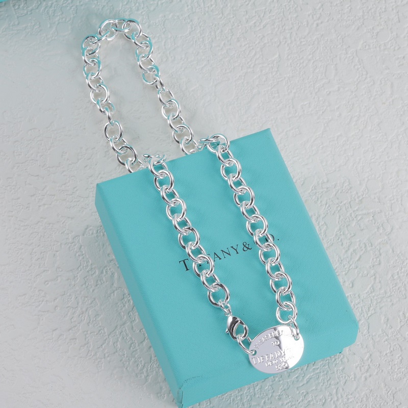 Tiffany 蒂芙尼套裝項鍊 +手鍊