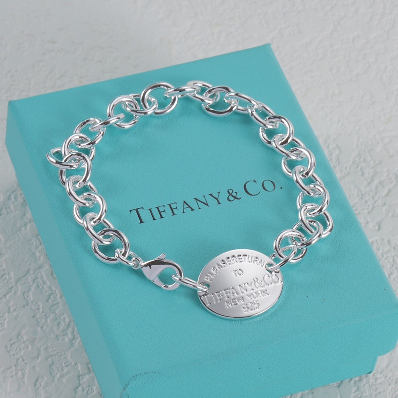 Tiffany 蒂芙尼套裝項鍊 +手鍊