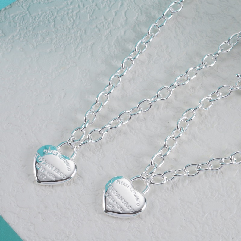 Tiffany 蒂芙尼套裝項鍊+手鍊