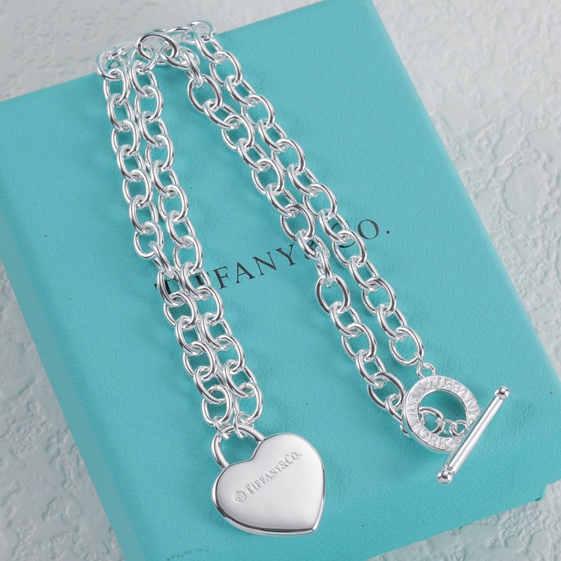 Tiffany 蒂芙尼套裝項鍊+手鍊
