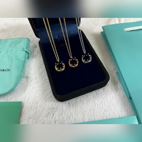 蒂芙尼 Tiffany 皇冠項鍊 黃金色 玫瑰金色 白金色