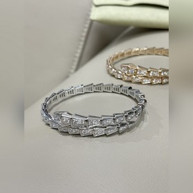 [原單對版] (配全套包裝) BVLGARI 寶格麗 滿鑽靈蛇手鐲 爆款推薦