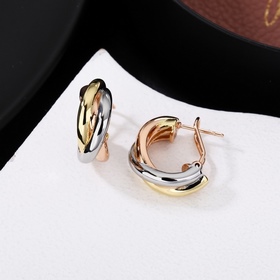 [原單對版] (配全套包裝) 新款卡地亞 Cartier耳環 官網同步上新 精