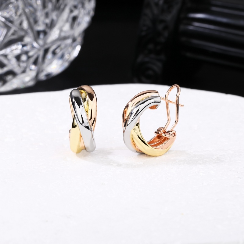 [原單對(duì)版] (配全套包裝) 新款卡地亞 Cartier耳環(huán) 官網(wǎng)同步上新 精