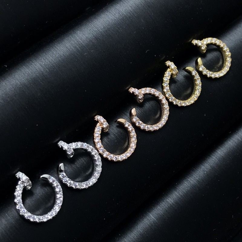 卡地亞 Cartier耳釘 新品滿天星釘子耳釘