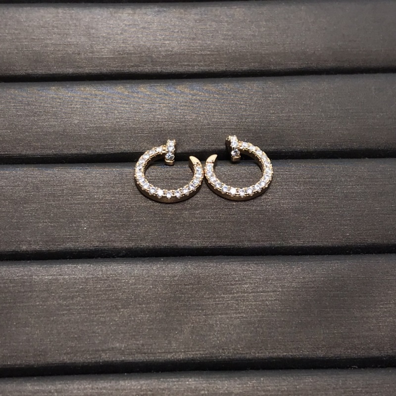 卡地亞 Cartier耳釘 新品滿天星釘子耳釘