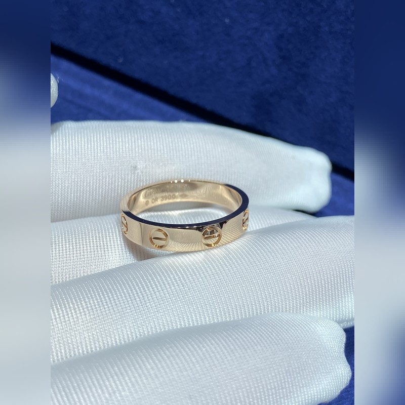 [原單對版] (配全套包裝) 卡地亞 Cartier無鑽戒指