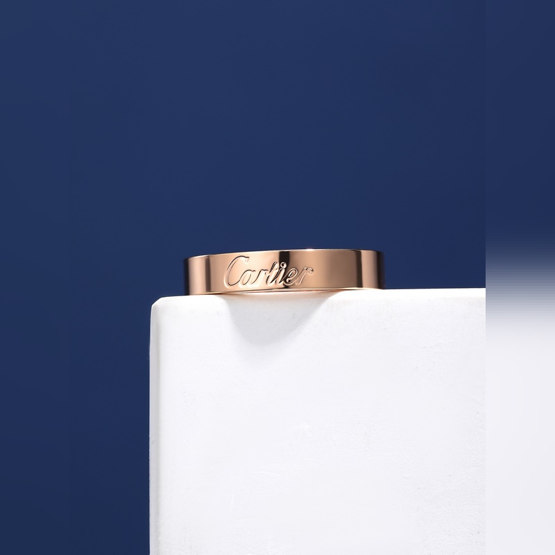 [原單對版] (配專櫃包裝) 卡地亞 Cartier新款簽字戒指