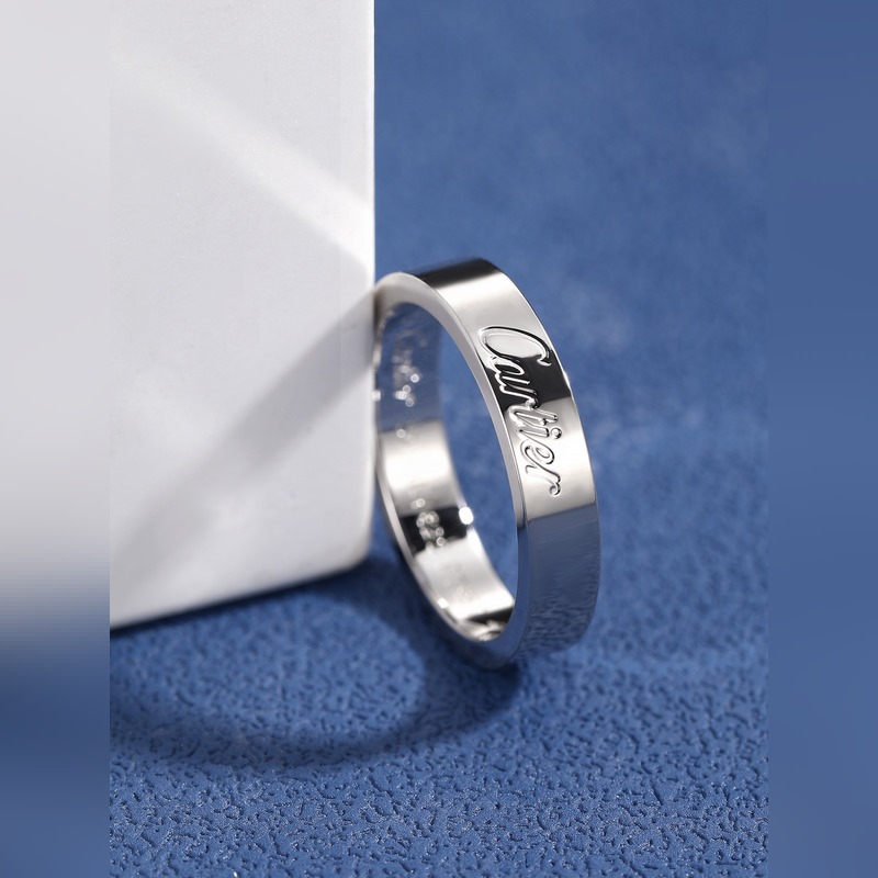 [原單對版] (配專櫃包裝) 卡地亞 Cartier新款簽字戒指