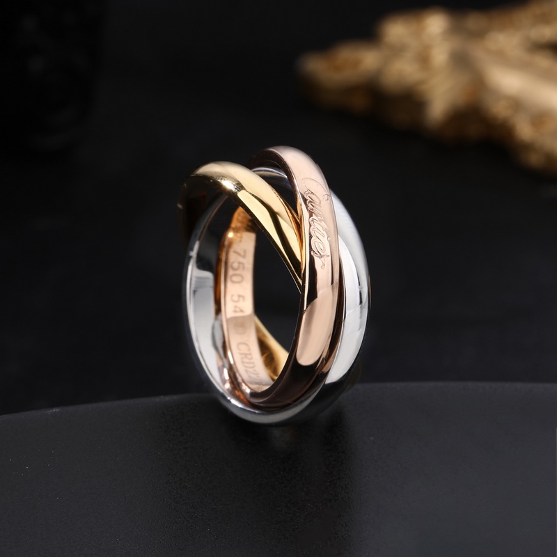 [原單對版] (配全套包裝) 卡地亞 Cartier新款戒指 官網同步上新 精