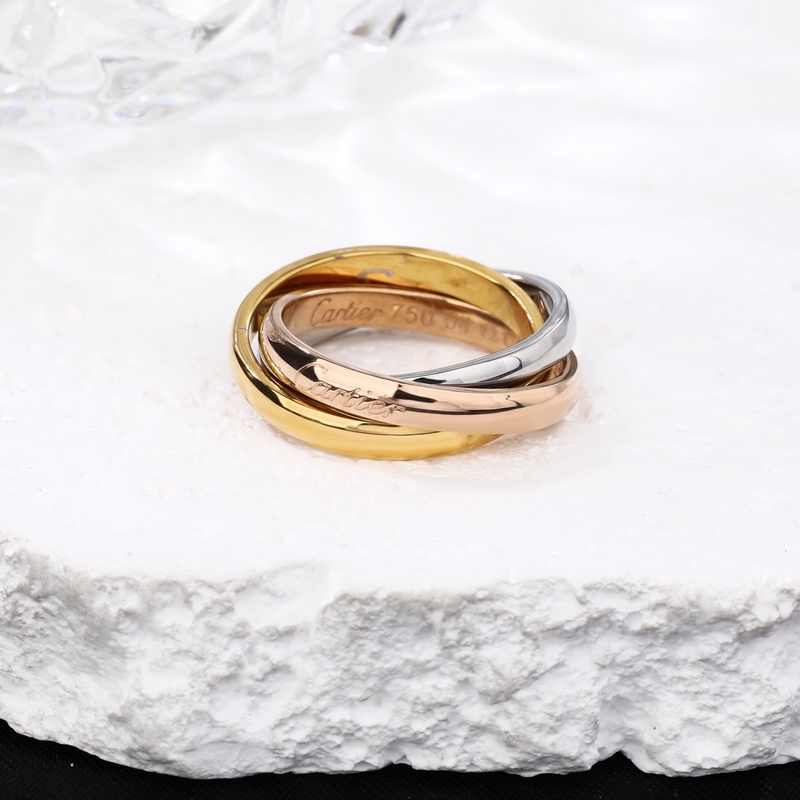 [原單對版] (配全套包裝) 卡地亞 Cartier新款戒指 官網同步上新 精