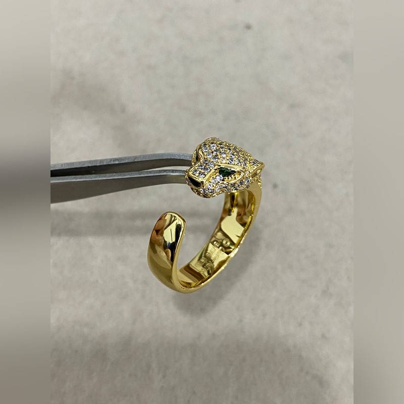 卡地亞 Cartier豹子戒指實拍