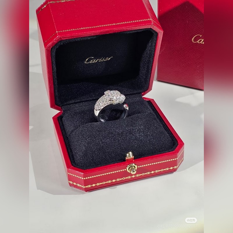 卡地亞 Cartier豹子戒指實拍