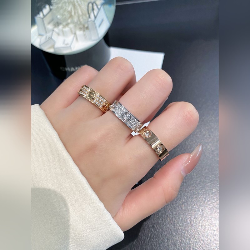 卡地亞 Cartier戒指無鑽