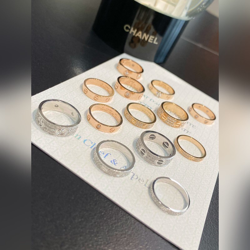 卡地亞 Cartier戒指無鑽