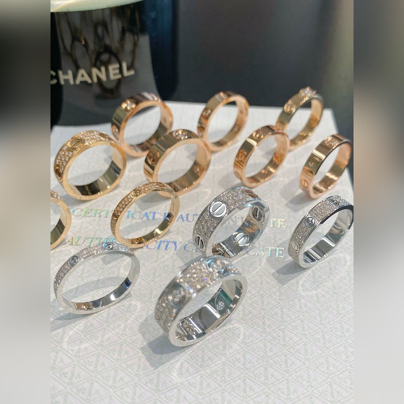 卡地亞 Cartier戒指無鑽