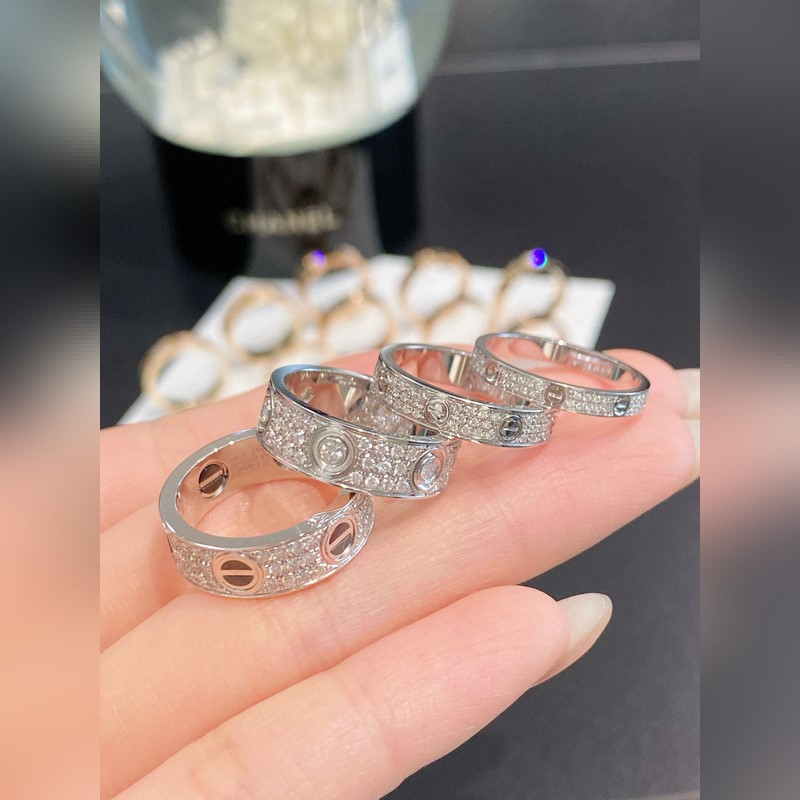 卡地亞 Cartier戒指無鑽