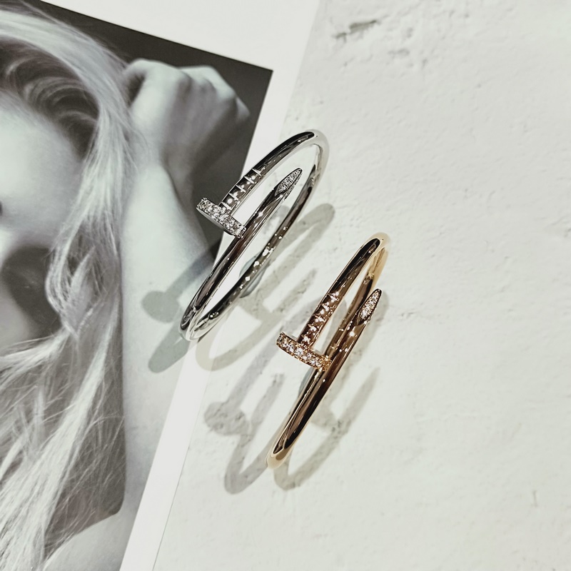 [原單對(duì)版] (配全套包裝) 卡地亞 CartierCart，er 釘子手鐲