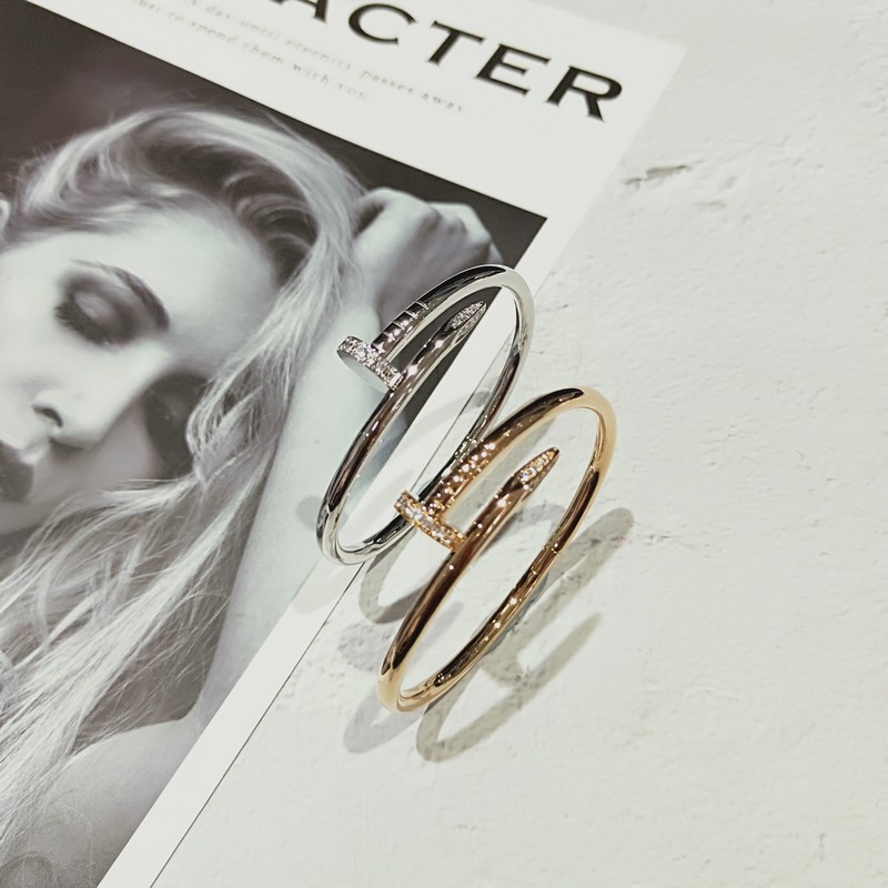 [原單對(duì)版] (配全套包裝) 卡地亞 CartierCart，er 釘子手鐲