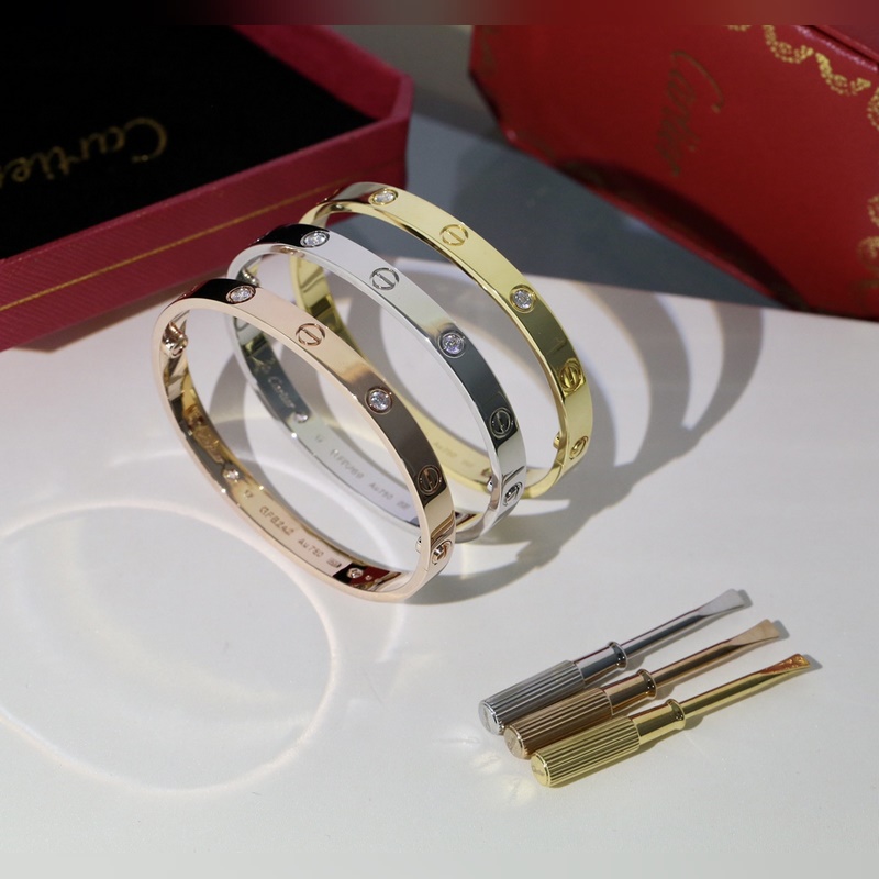 [原單對版] (配全套包裝) 卡地亞 Cartier經典手鐲