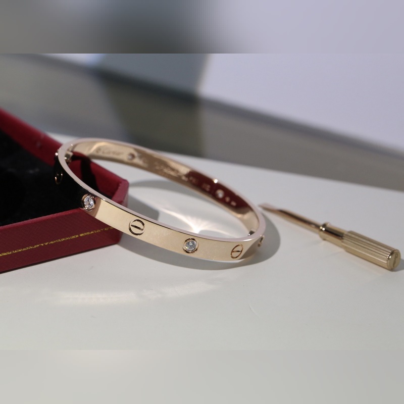 [原單對版] (配全套包裝) 卡地亞 Cartier經典手鐲