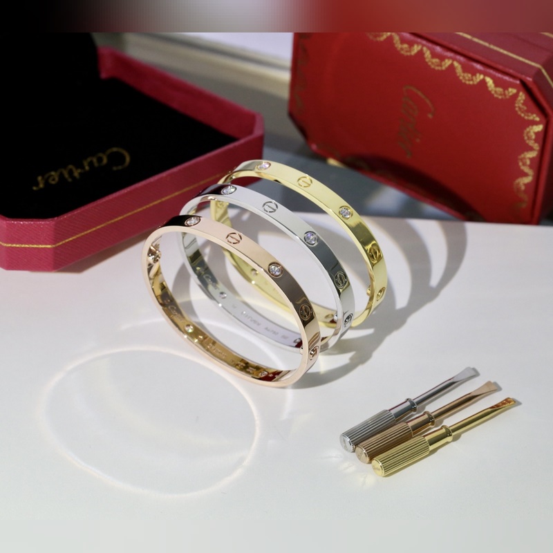 [原單對版] (配全套包裝) 卡地亞 Cartier經典手鐲