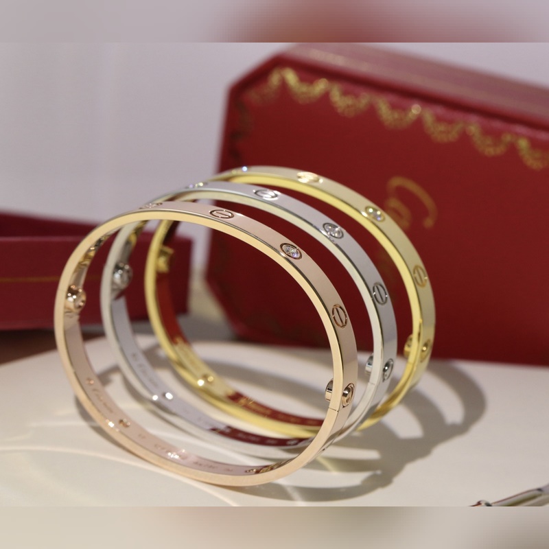 [原單對版] (配全套包裝) 卡地亞 Cartier經典手鐲