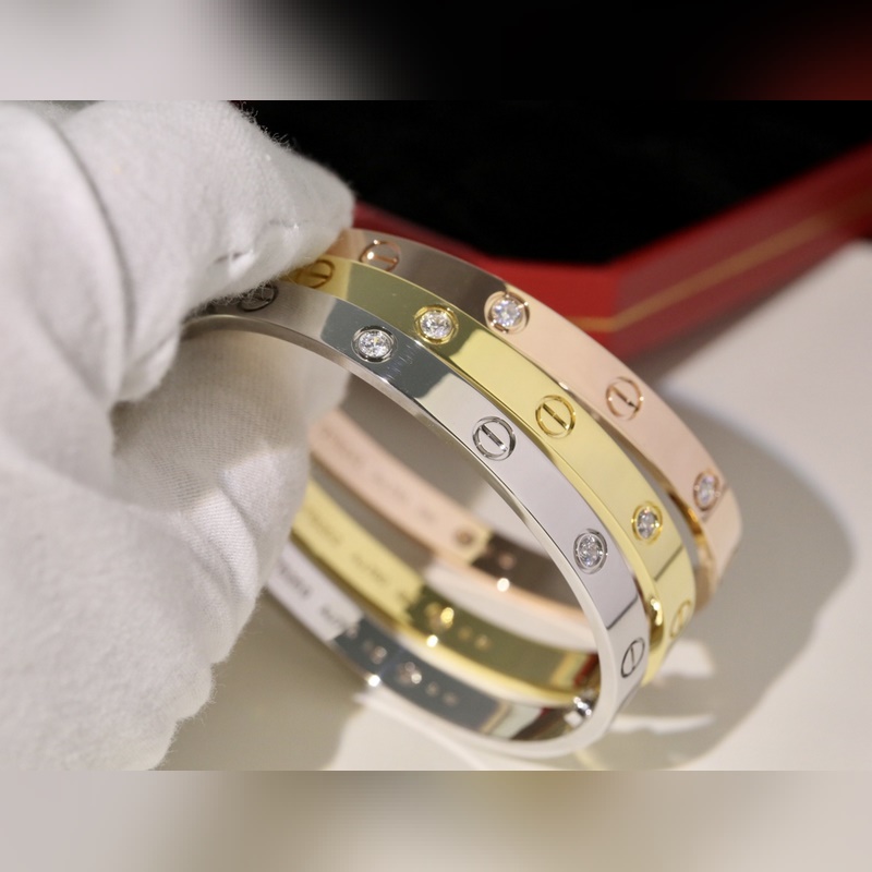 [原單對版] (配全套包裝) 卡地亞 Cartier經典手鐲