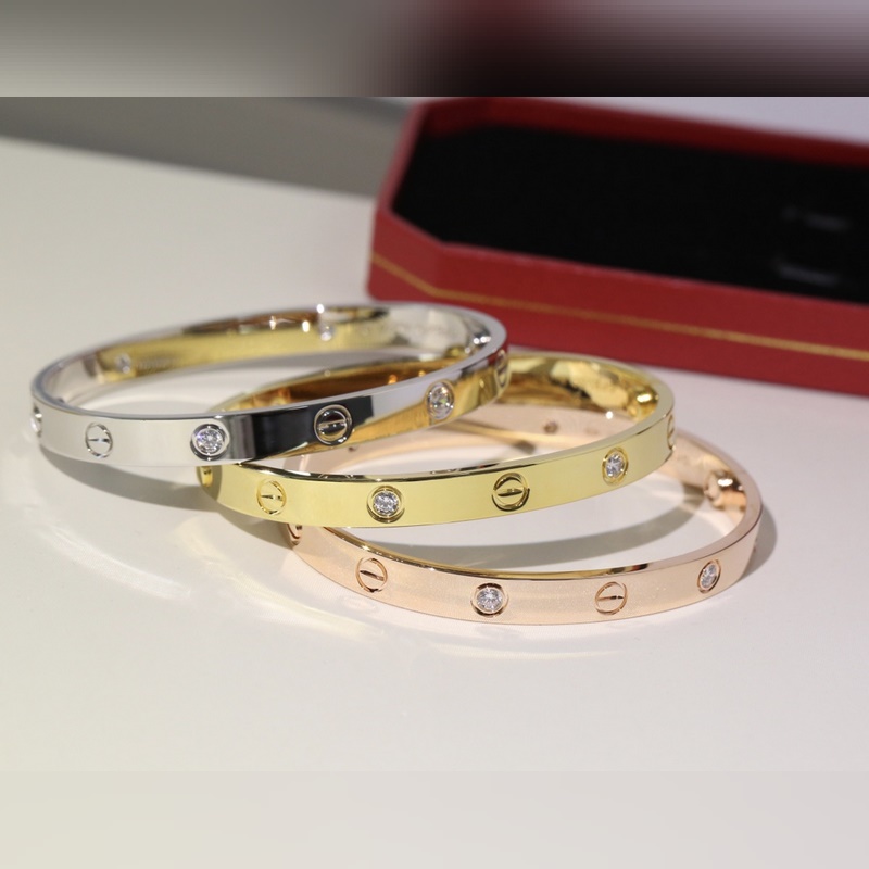 [原單對版] (配全套包裝) 卡地亞 Cartier經典手鐲