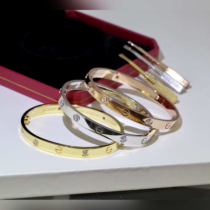 [原單對版] (配全套包裝) 卡地亞 Cartier經典手鐲